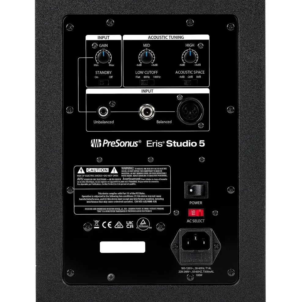 PreSonus Quantum HD8 Audio Interface with Eris 2nd Gen 5" Studio Monitor Pair & SUB8BT (Stands & Cables Included)