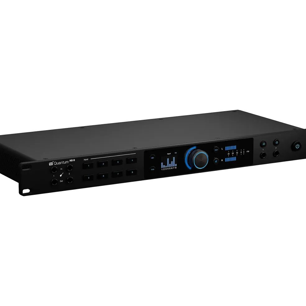 PreSonus Quantum HD8 Audio Interface with Eris 2nd Gen 5" Studio Monitor Pair & SUB8BT (Stands & Cables Included)