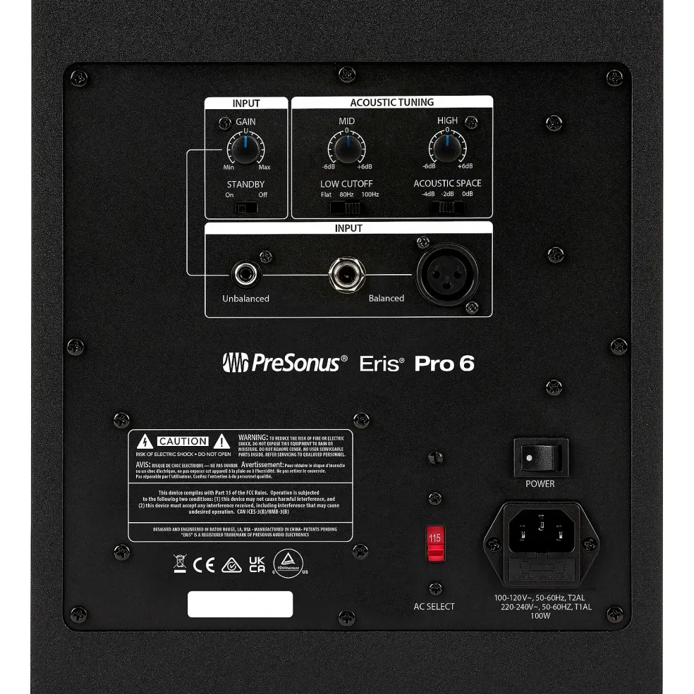 PreSonus Quantum HD8 Audio Interface with Eris Pro 2nd Gen Studio Monitor Pair (Stands & Cables Included) Pro6