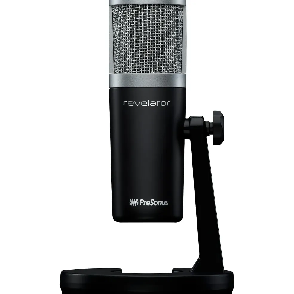 PreSonus Revelator USB-C Compatible Microphone With StudioLive Black