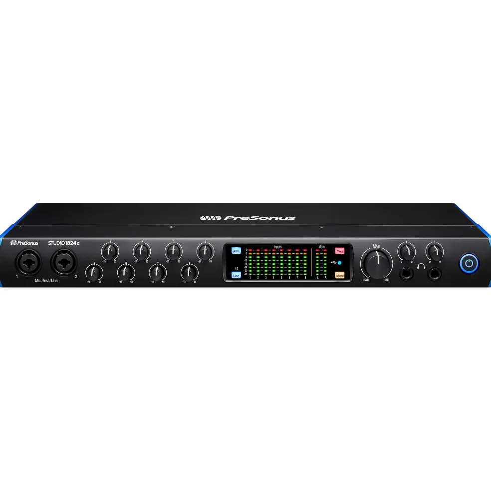 PreSonus Studio 1824c USB-C 18x18 Audio/MIDI Interface