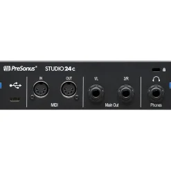 PreSonus Studio 24c USB-C 2x2 Audio/MIDI Interface