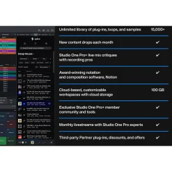 PreSonus STUDIO ONE PRO 7 W 12M PRO+