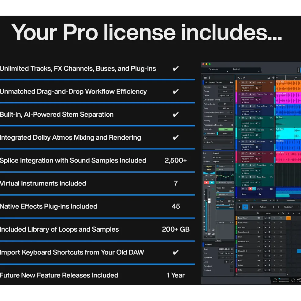 PreSonus Studio One Pro 7 Upgrade