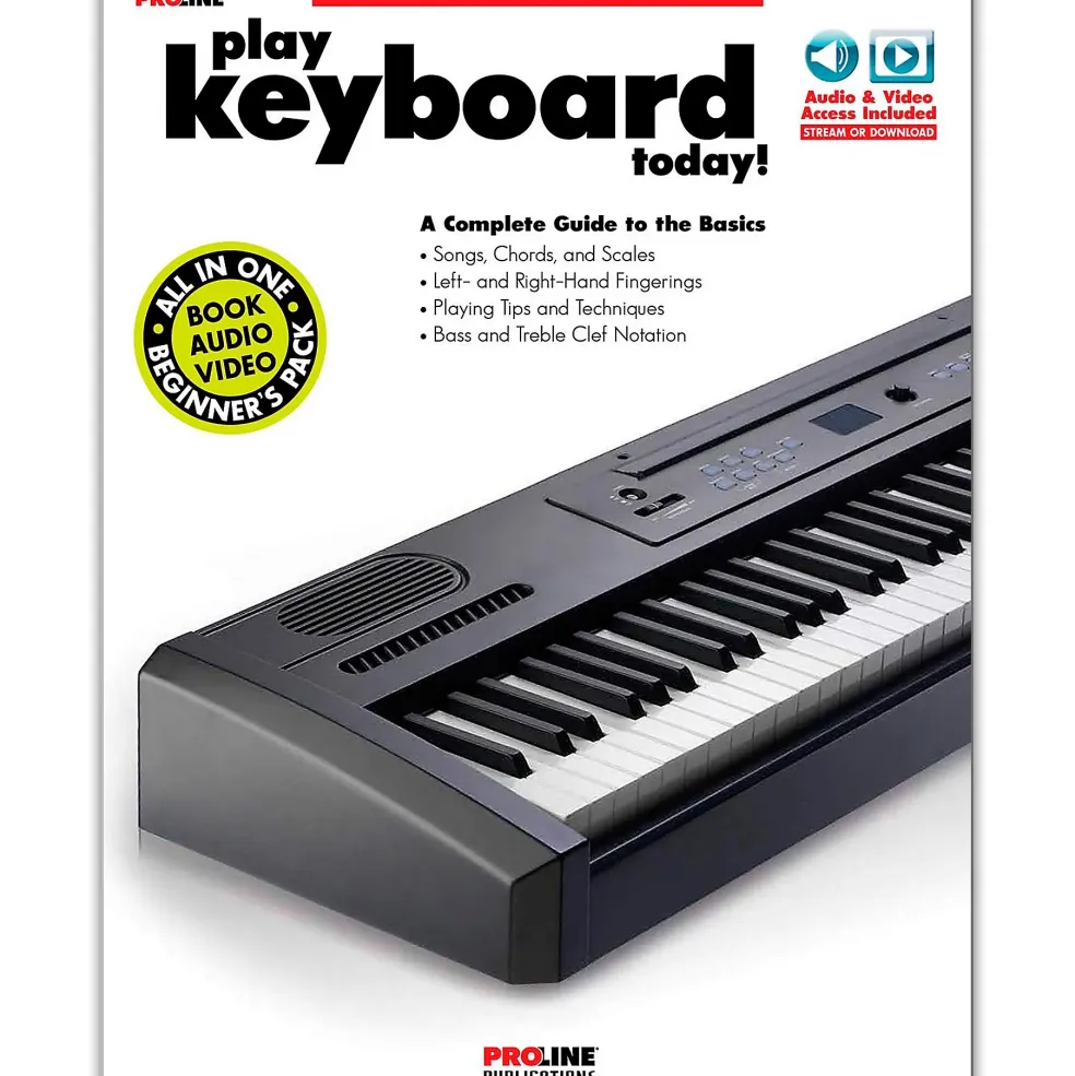 Proline Play Keyboard Today! Beginner's Pack Book/Online Audio & Video