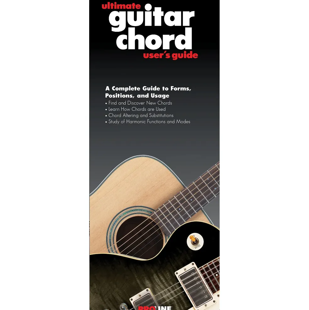 Proline Ultimate Guitar Chord User's Guide Book