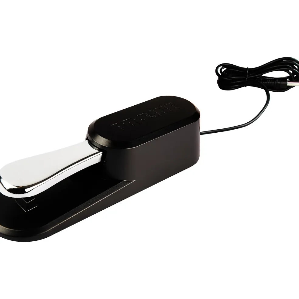 Proline Universal Piano-Style Sustain Pedal With Polarity Switch