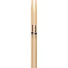Promark Finesse 718 Hickory Small Round Wood Tip Drum Sticks Wood