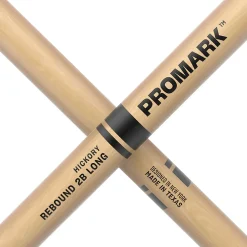 Promark Rebound Long Hickory Drum Stick 2B Wood