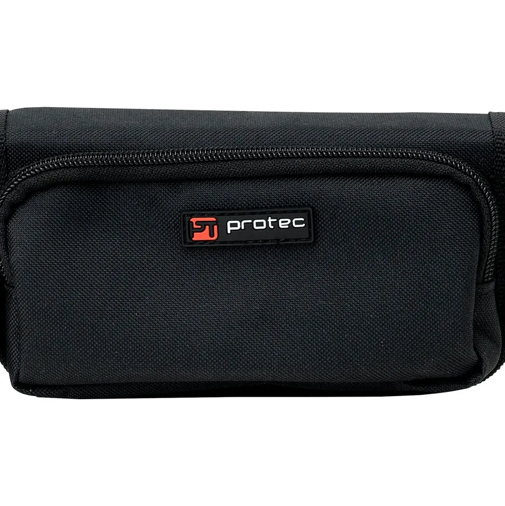 Protec A213ZIP Nylon 4-Piece French Horn Mouthpiece Pouch with Zipper Closure Black