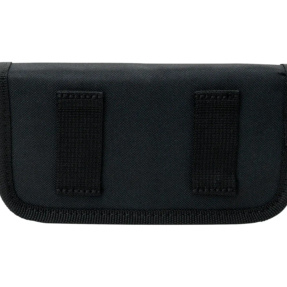 Protec A213ZIP Nylon 4-Piece French Horn Mouthpiece Pouch with Zipper Closure Black