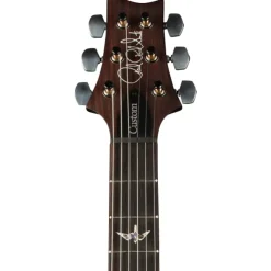 PRS Custom 24 Carved Figured Maple Top With Gen 3 Tremolo Solidbody Electric Guitar Black Gold Burst