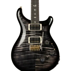 PRS Custom 24 Piezo 10-Top Electric Guitar Charcoal Burst
