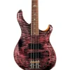 PRS Grainger 4 String 10 Top Electric Guitar Purple Iris