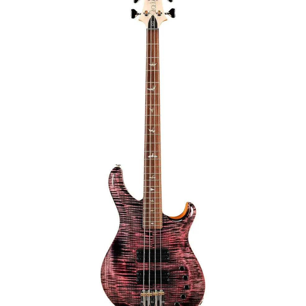 PRS Grainger 4 String 10 Top Electric Guitar Purple Iris