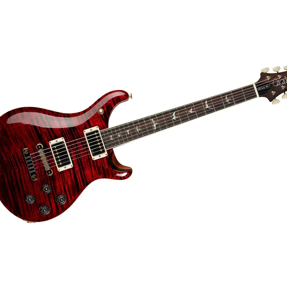 PRS McCarty 594 10-Top Electric Guitar Red Tiger