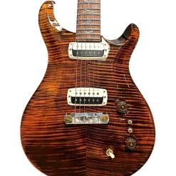 PRS Paul's Guitar 10-Top with Pattern Neck Electric Guitar Orange Tiger