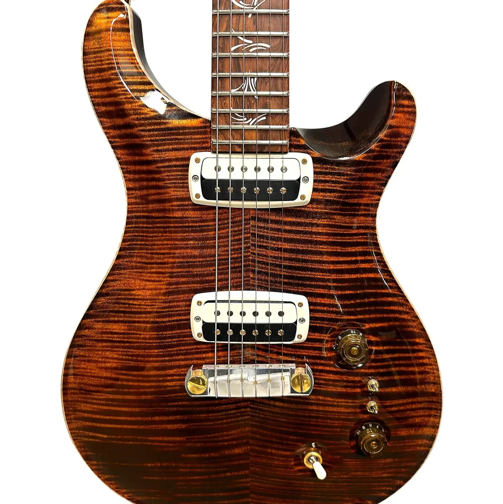 PRS Paul's Guitar 10-Top with Pattern Neck Electric Guitar Orange Tiger