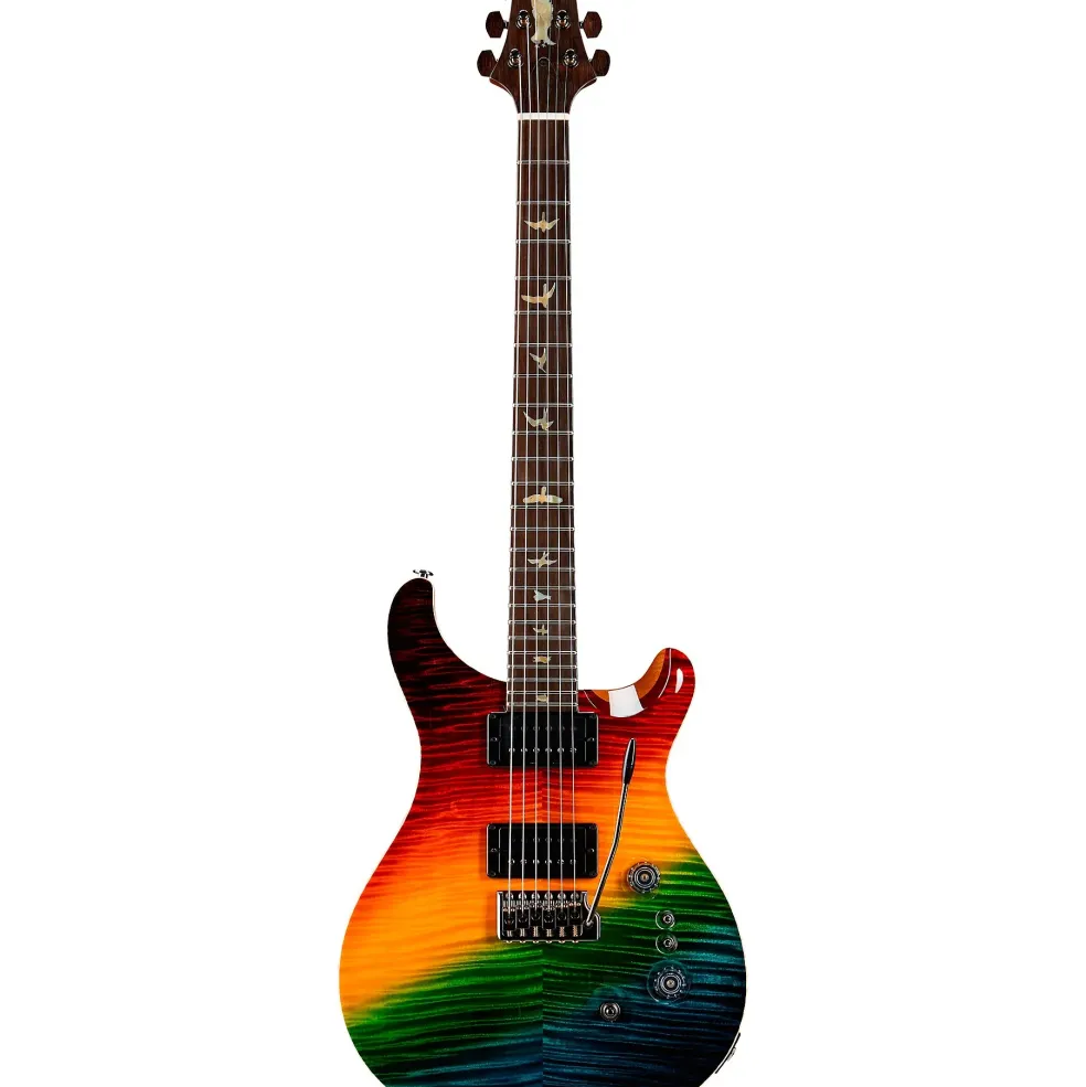 PRS Private Stock Custom 24-08 With Curly Maple Top Figured Mahogany Back and Neck, Brazilian Rosewood Fretboard, Pattern Regular Neck Shape Electric Guitar Darkside Cross Fade