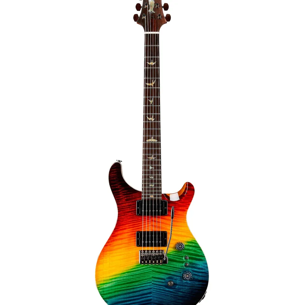 PRS Private Stock Custom 24-08 With Curly Maple Top, Figured Mahogany Back and Neck, Brazilian Rosewood Fretboard, Pattern Regular Neck Shape Electric Guitar Darkside Cross Fade
