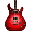 PRS Private Stock McCarty 594 PS Grade Maple Top & African Blackwood Fretboard With Pattern Vintage Neck Electric Guitar Blood Red Glow