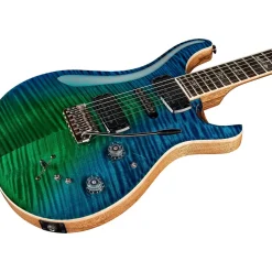 PRS Private Stock Modern Eagle V Curly Maple Top & Ebony Fretboard with Pattern Neck Electric Guitar Laguna Dragon's Breath