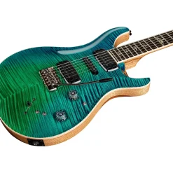 PRS Private Stock Modern Eagle V Curly Maple Top & Ebony Fretboard with Pattern Neck Electric Guitar Laguna Dragon's Breath