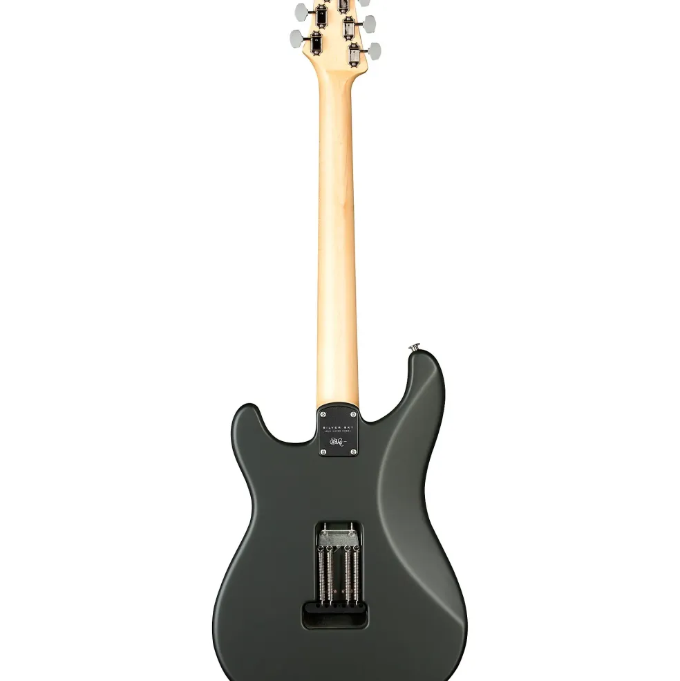PRS Silver Sky With Maple Fretboard Electric Guitar Faded Black Tee Satin