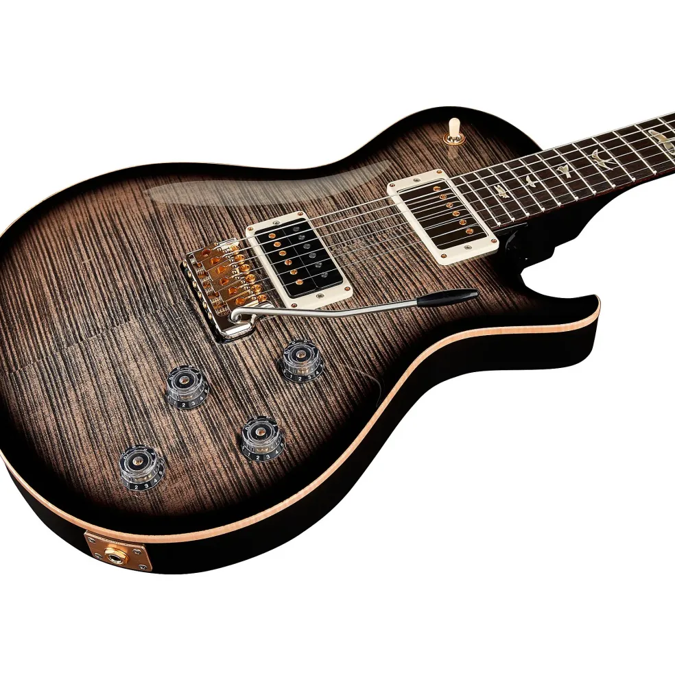 PRS Tremonti with Pattern Thin Neck and Tremolo Bridge Ten Top Electric Guitar Charcoal Burst