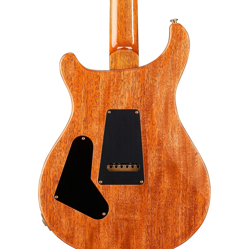 PRS Wood Library Custom 24 10-Top With Pattern Thin Neck and Ebony Fretboard Electric Guitar Gray Black Fade