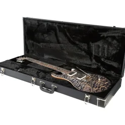 PRS Wood Library Custom 24-08 With Stained Maple Neck and Ziricote Fretboard Electric Guitar Charcoal