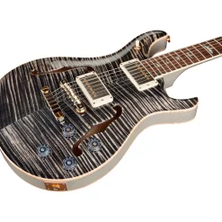 PRS Wood Library McCarty 594 Hollowbody II Platinum Limited-Edition Electric Guitar Charcoal