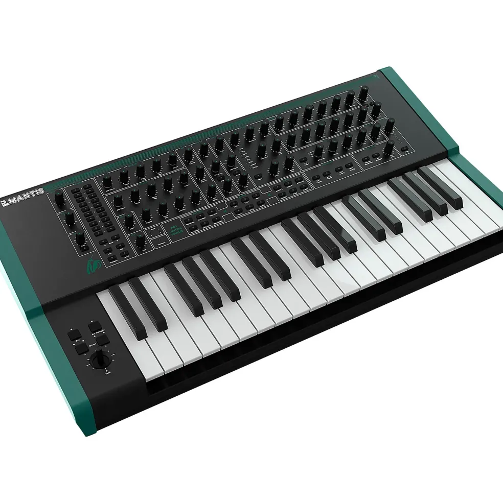 PWM Instruments Mantis Hybrid Synthesizer Keyboard With Universal Sustain and Expression Pedal