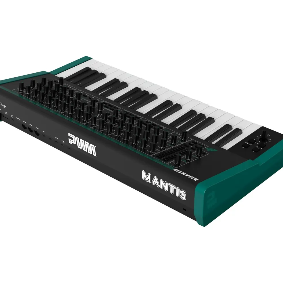 PWM Instruments Mantis Hybrid Synthesizer Keyboard With Universal Sustain and Expression Pedal