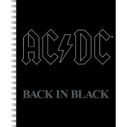 Pyramid America AC/DC - Back in Black Guitar Tabs Premium Journal
