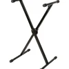 Quik-Lok Heavy Duty Single Brace Keyboard Stand