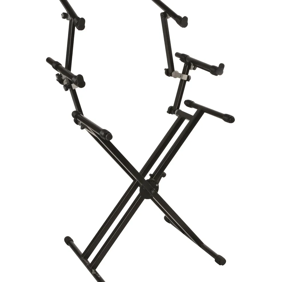 Quik-Lok QL-723 Double-Braced 3-Tier Keyboard Stand