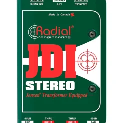 Radial Engineering JDI Stereo Passive Direct Box