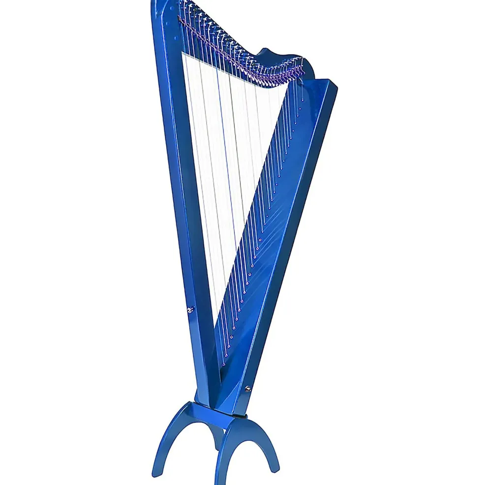 Rees Harps Grand Harpsicle Harp Blue