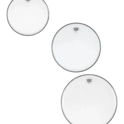 Remo Ambassador Clear Tom Rock Drumhead Pack