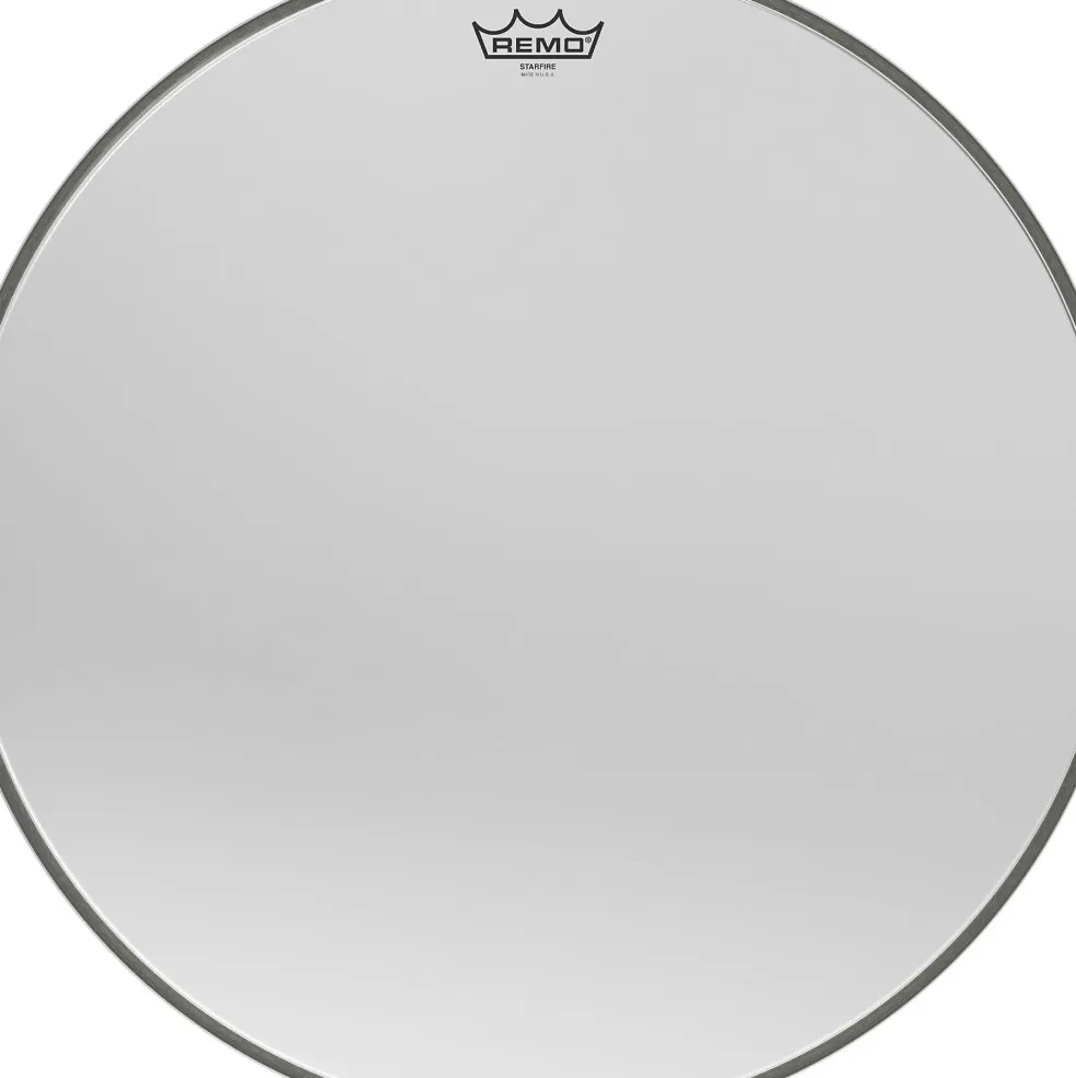 Remo Ambassador Starfire Chrome Bass Drum Head 22 in.