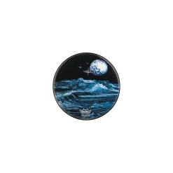 Remo Custom Graphic Blue Moon Resonant Bass Drum Head 22 in.