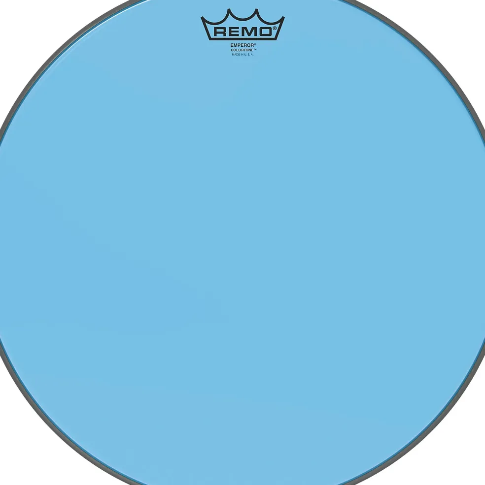 Remo Emperor Colortone Blue Drum Head 16 in.