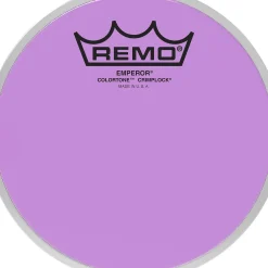 Remo Emperor Colortone Crimplock Purple Tenor Drum Head 12 in.