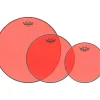 Remo Emperor Colortone Red Tom Drum Head Pack 10, 12, 16 in.
