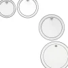 Remo Pinstripe Clear 4-Piece Tom Drum Head Pack