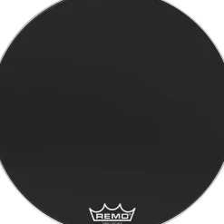 Remo Powermax 2 Ebony Crimplock Bass Drum Head 30 in.