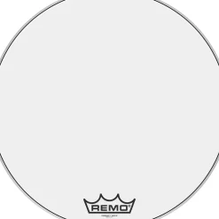 Remo Powermax 2 Ultra White Crimplock Bass Drum Head 26 in.