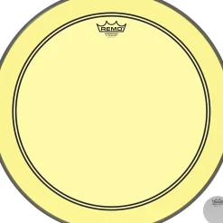 Remo Powerstroke P3 Colortone Yellow Bass Drum Head 20 in.