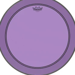 Remo Powerstroke P3 Colortone Purple Bass Drum Head 20 in.